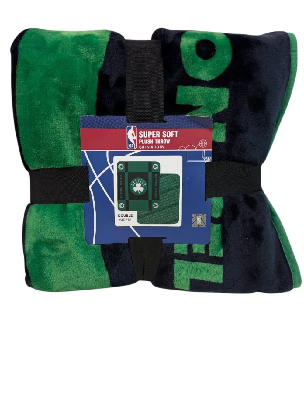 New NBA Boston Celtics Plush Super Soft Throw Blanket 60X70